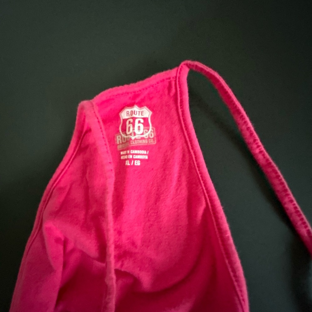 Pink Spaghetti Strap Top - image 6